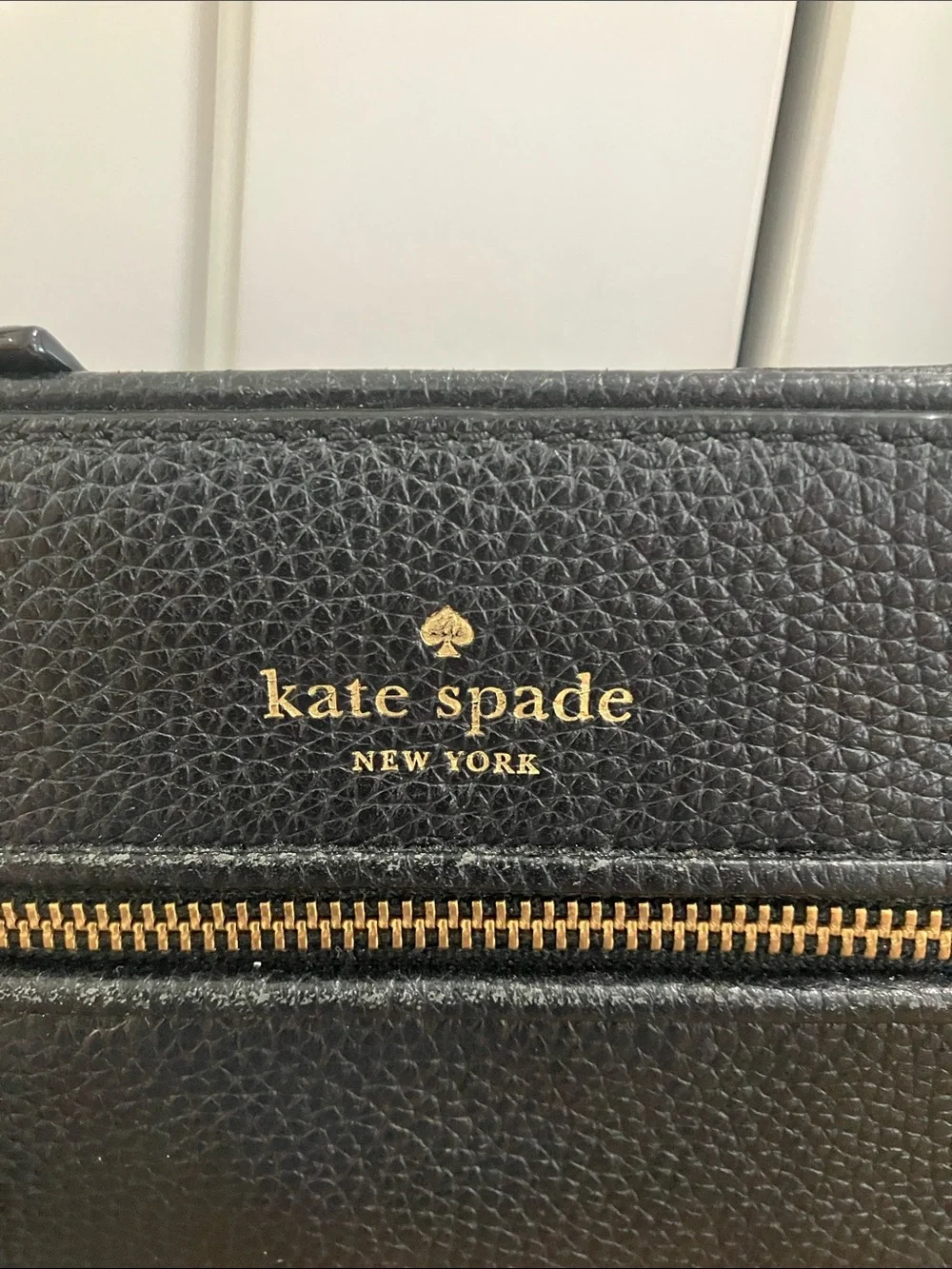 Kate Spade Women's Black Dessi Chester Street Crossbody Bag Leather Purse